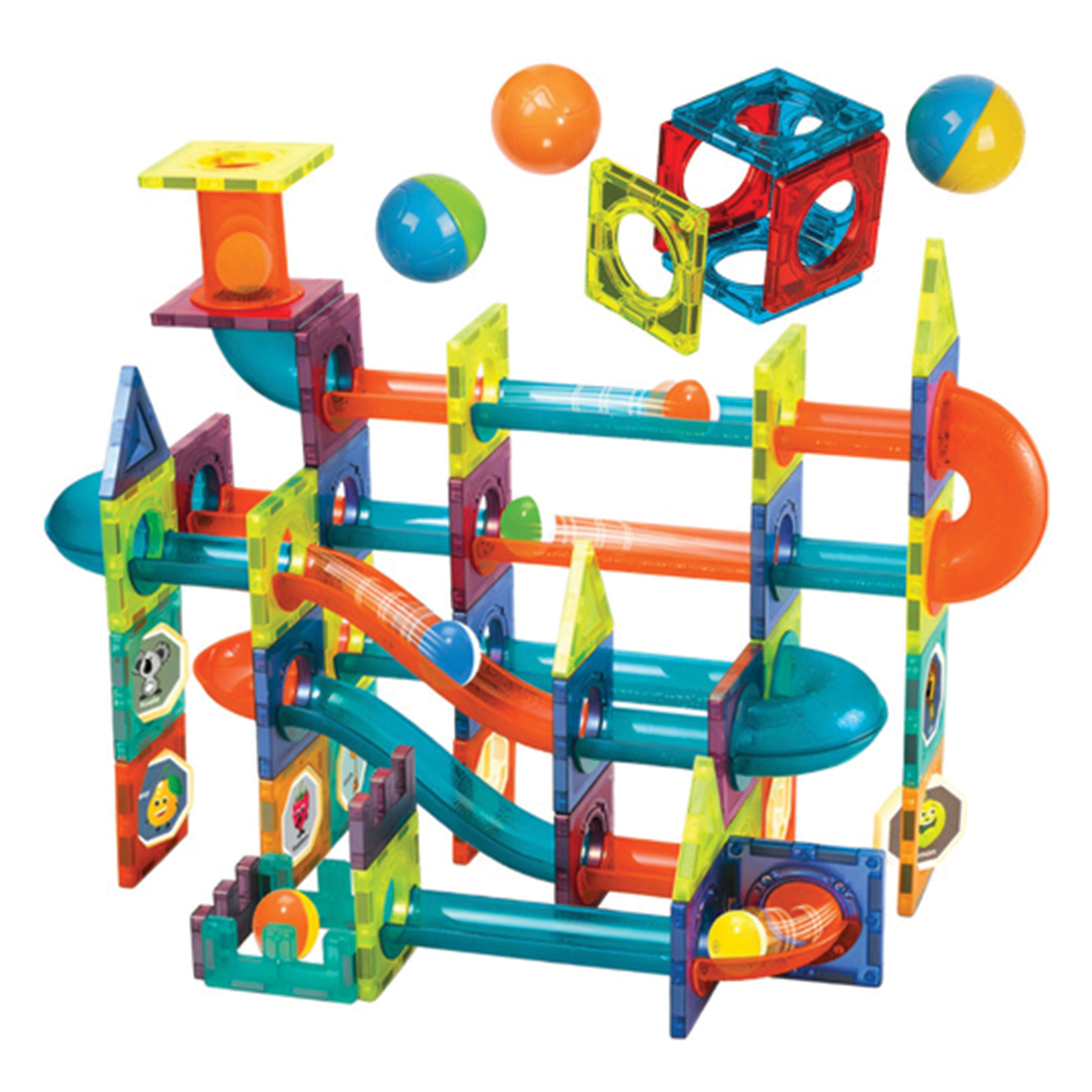 Kuličková magnetická dráha, 96 ks