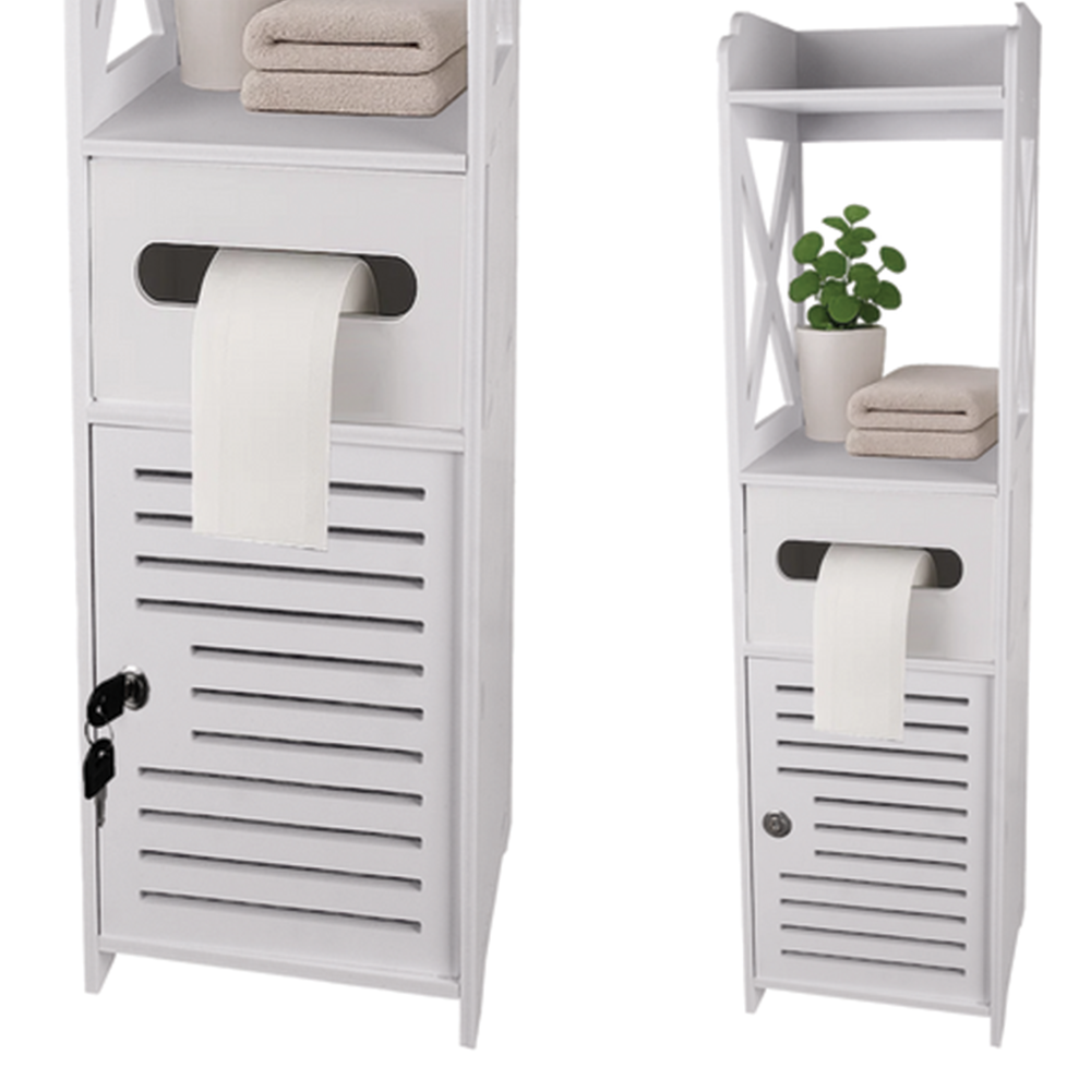 Koupelnová skříňka 80 × 20 × 21 cm bílá