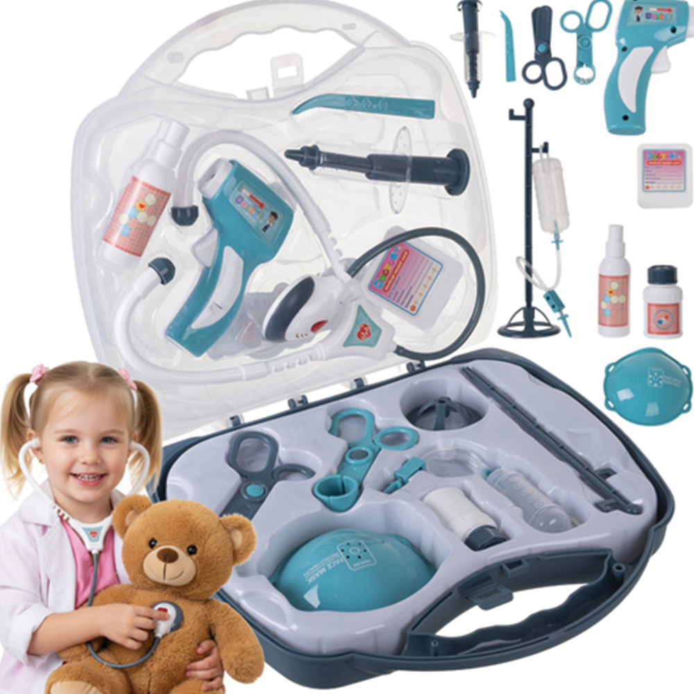 Doktorský kufřík s příslušenstvím a zvukem 13v1
