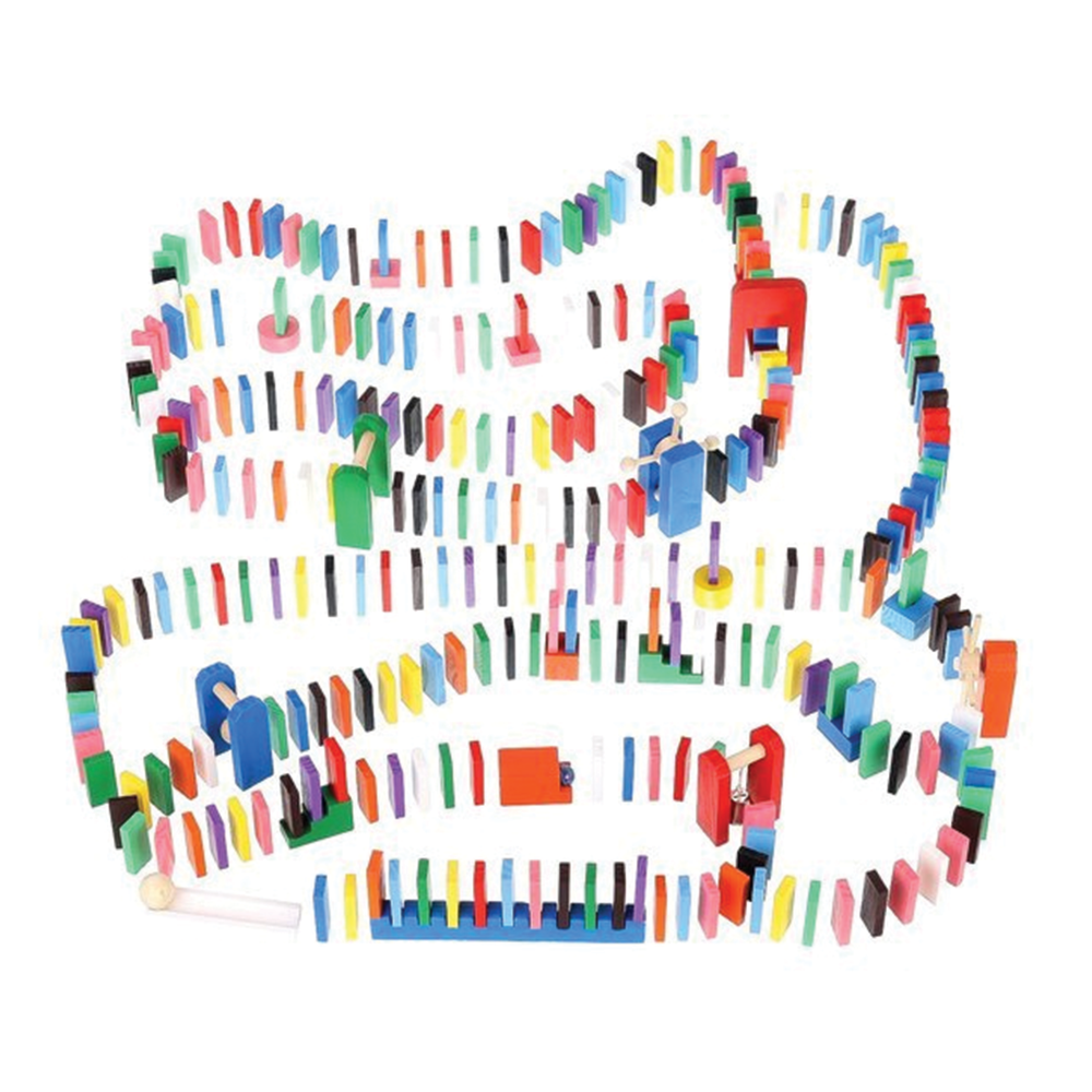 Dřevěné domino 1080 ks