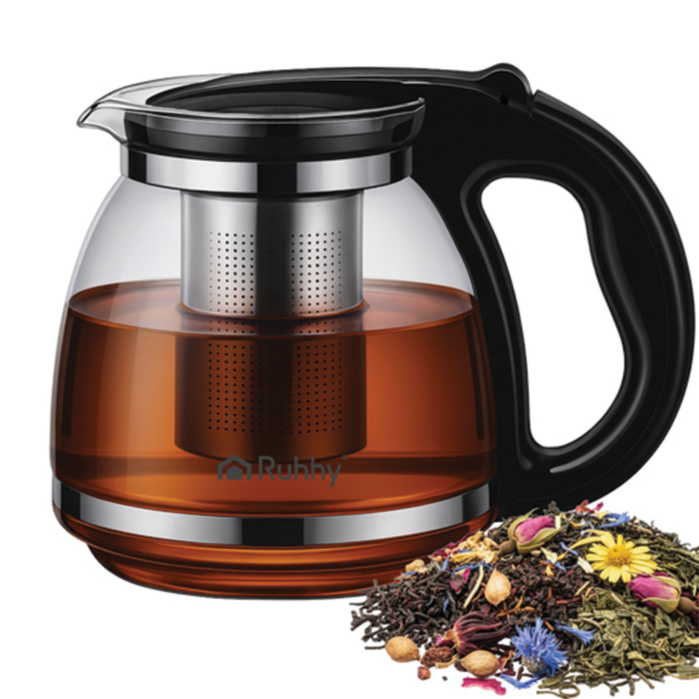 Skleněná konvice na čaj, 2l