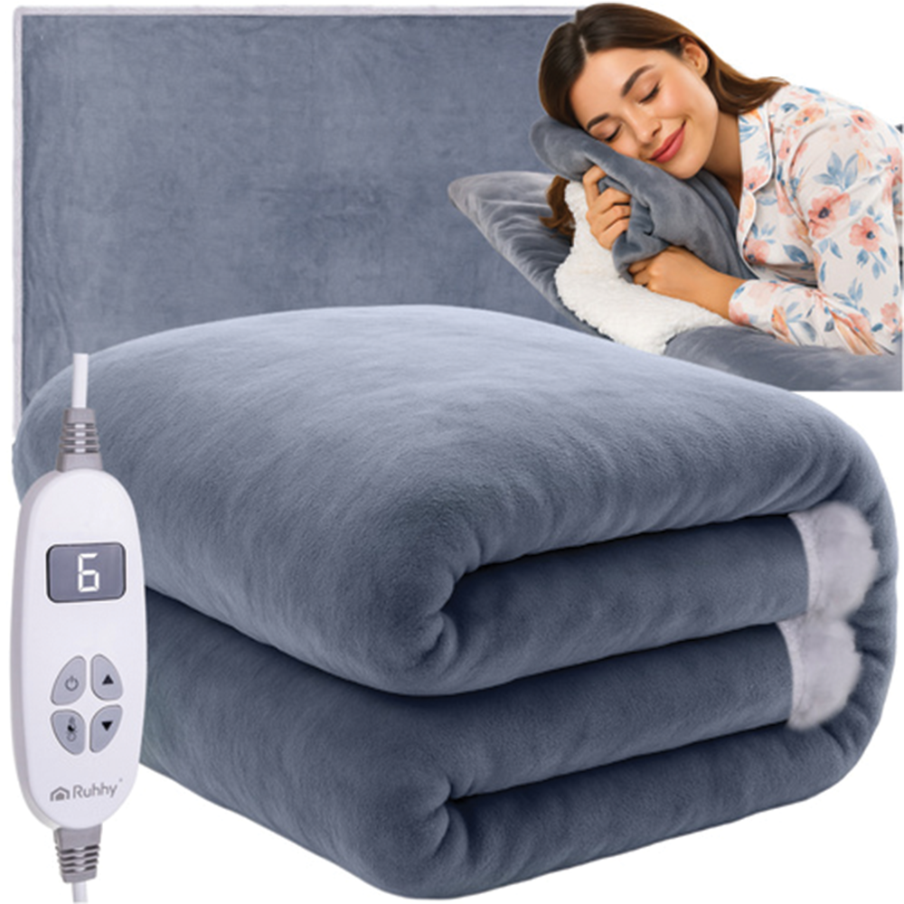 Elektrická vyhřívaná deka, 180×130 cm