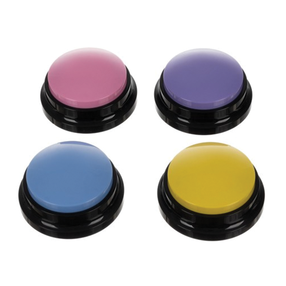 Výcviková tlačítka pro psa 4 ks