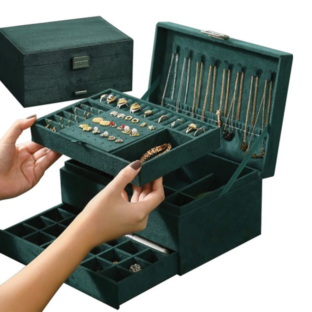 Šperkovnice zelená