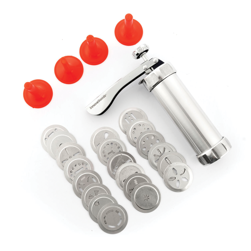 Dekorátor 2v1 – tvořítko na sušenky a zdobení krémem