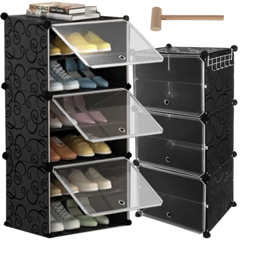 Variabilní regálový systém na boty 6 polic