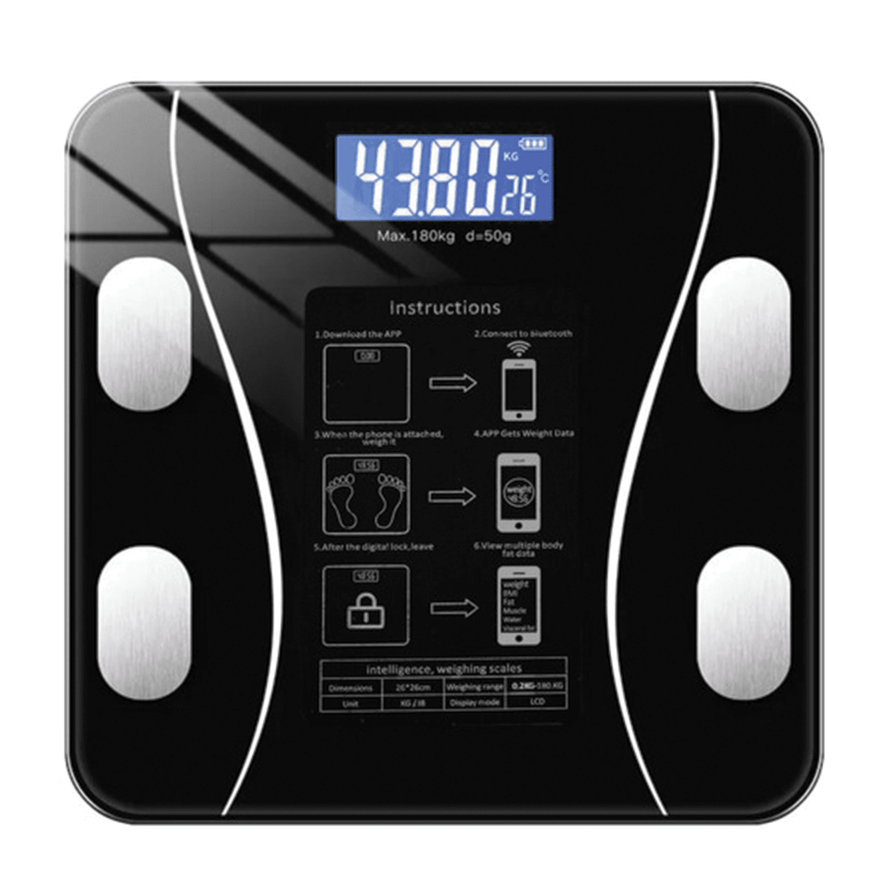 Analytická osobní váha Bluetooth 180 kg