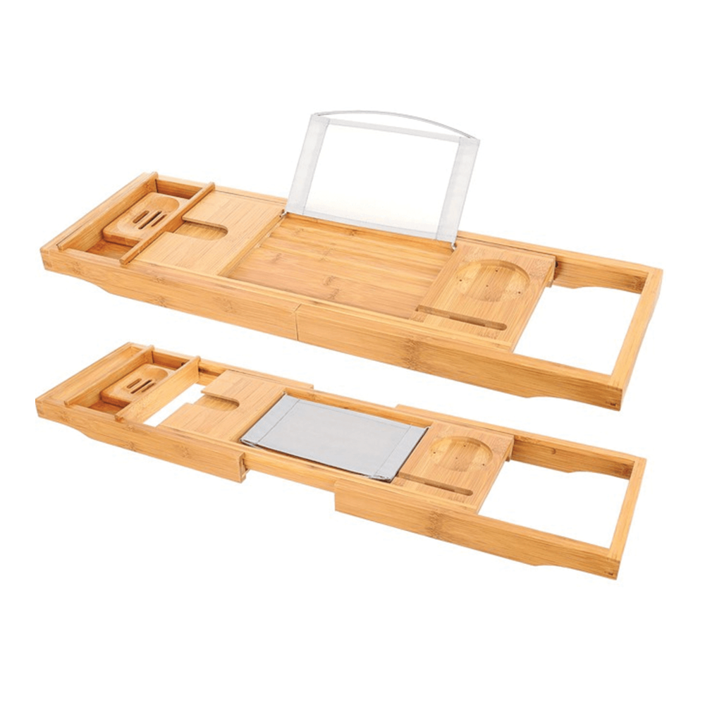 Bambusový podnos na vanu 75 - 112 cm