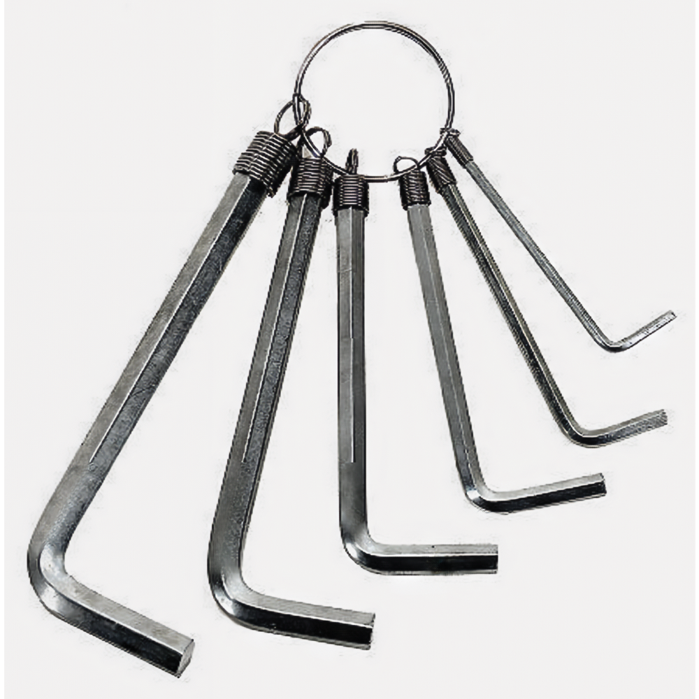 Sada imbusových klíčů na kroužku