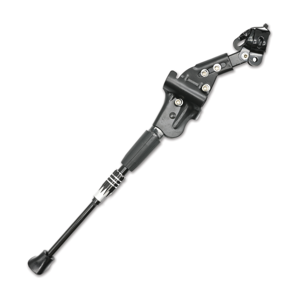 Nastavitelný stojánek na kolo s kotoučovou brzdou – černý