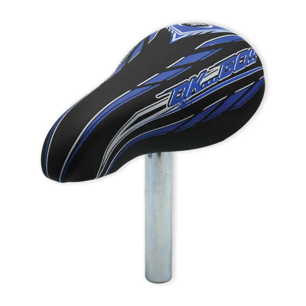 Dětské chlapecké sedlo + ocelová sedlovka 22,2 mm