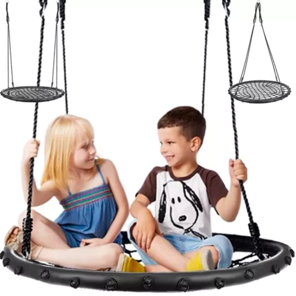 Zahradní houpačka čapí hnízdo 100 cm,150kg