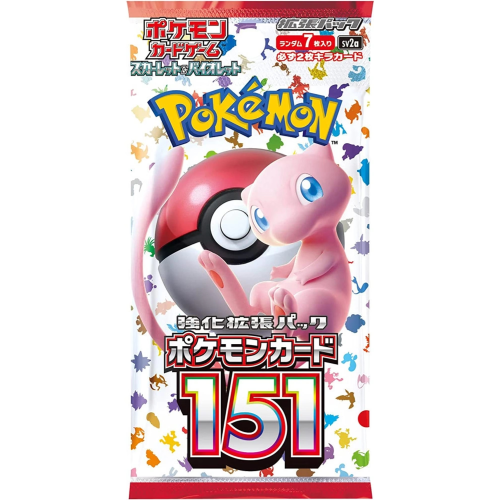 Pokémon Scarlet & Violet TCG: 151 - Booster Pack (Japonský)