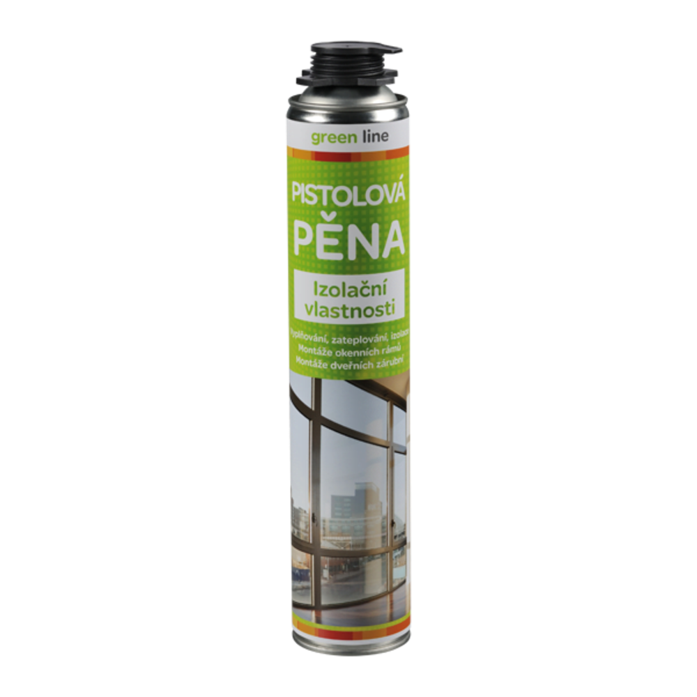Montážní pěna - pistolová, 750ml, žlutá