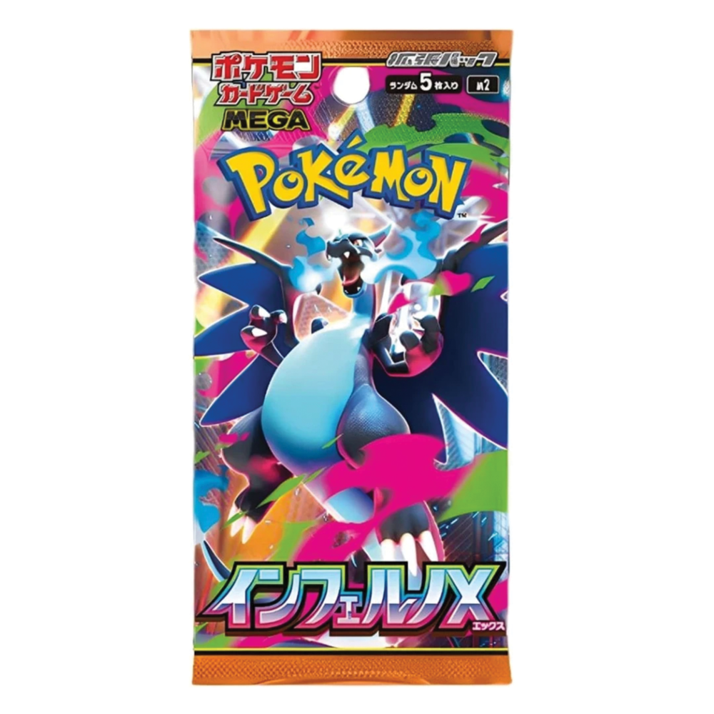 Pokémon TCG: Mega Evolutions - Inferno X Booster Pack (Japonský)