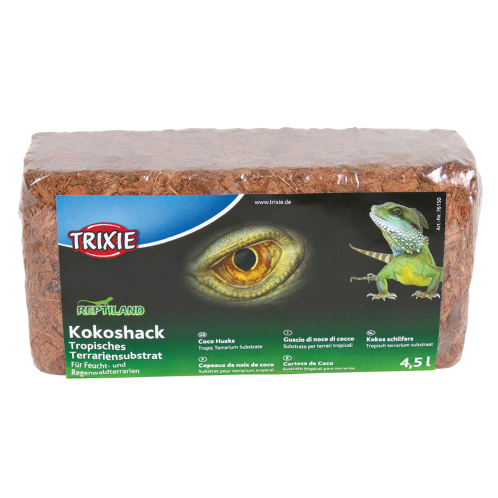 Přírodní terarijní substrát, kokosová kůra – 4,5 l