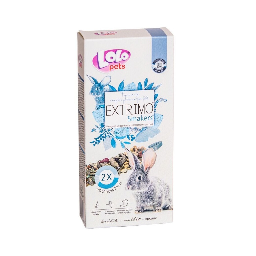 Tyčinky pro králíky - 2 ks, 100 g