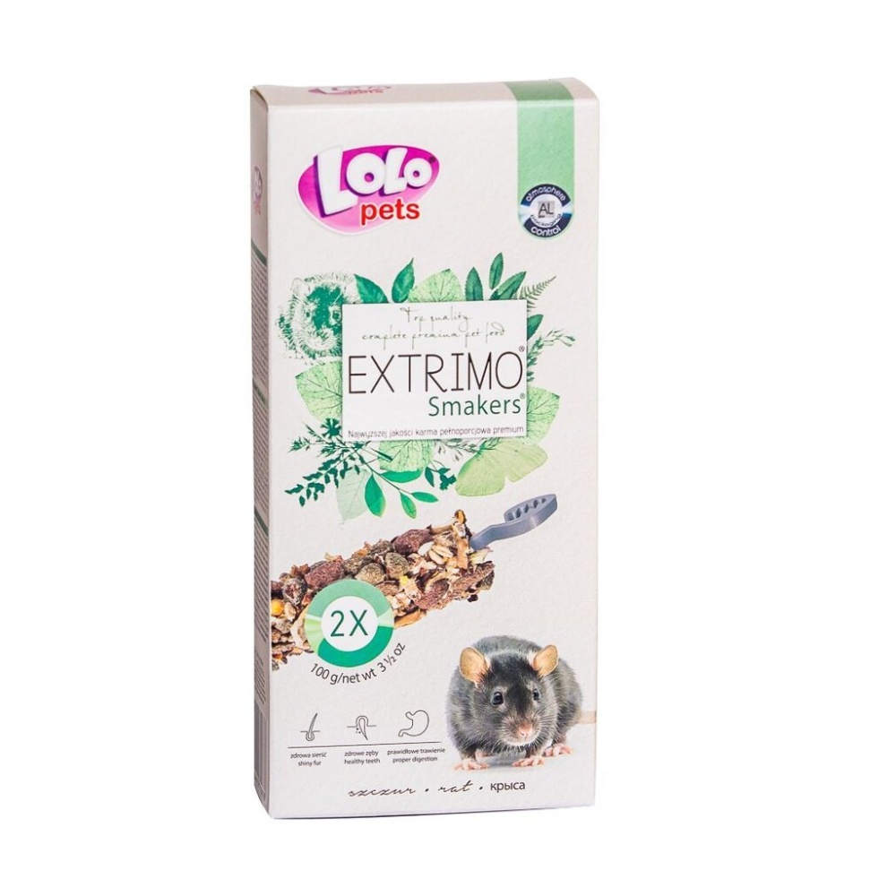 Tyčinky pro potkany - 2 ks, 100 g