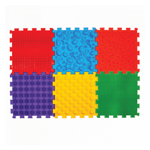 Masážní ortopedická podložka "Puzzle Námořní" 6 modulů