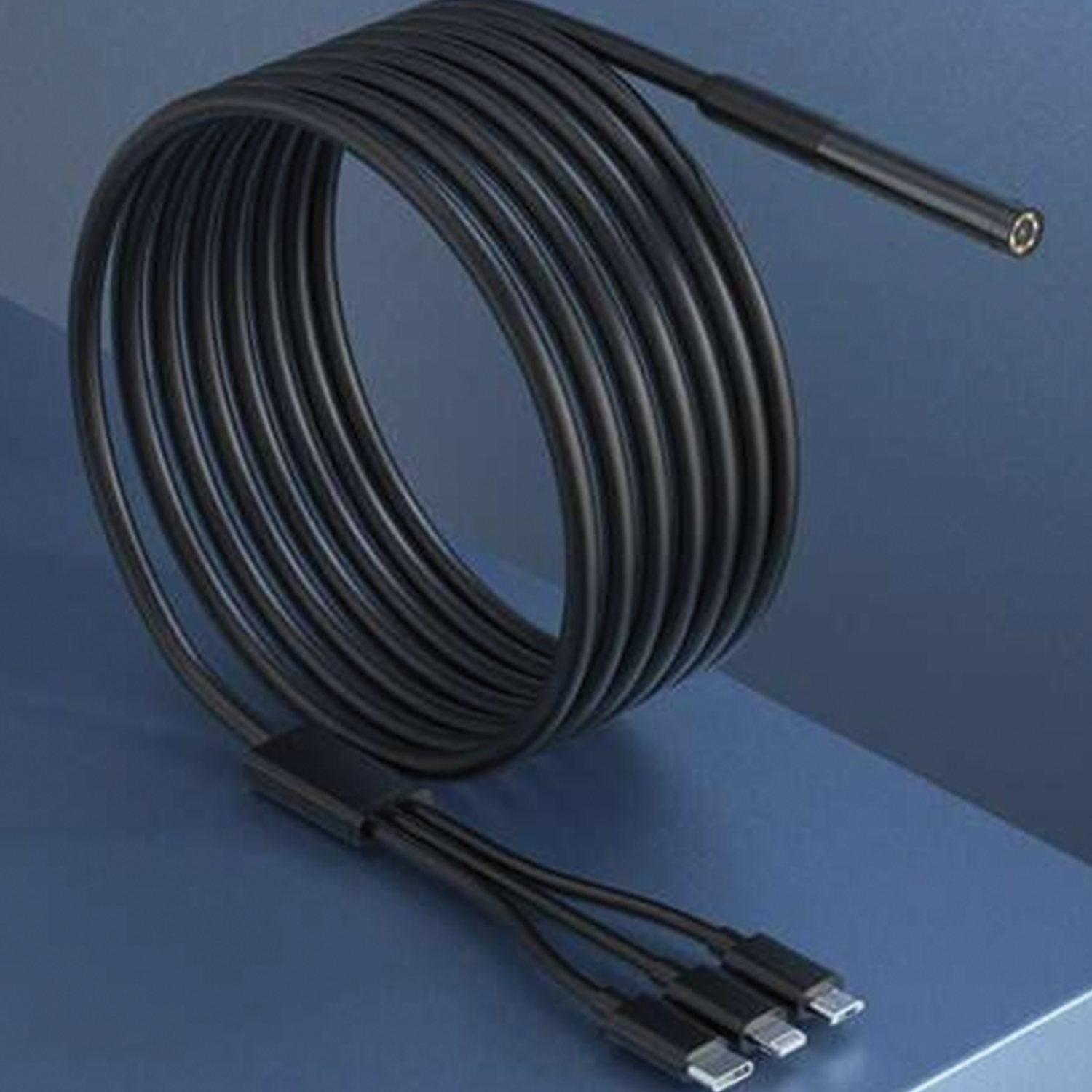 Endoskopická inspekční kamera IP67, 6 LED, 2 m - Obrázek 8