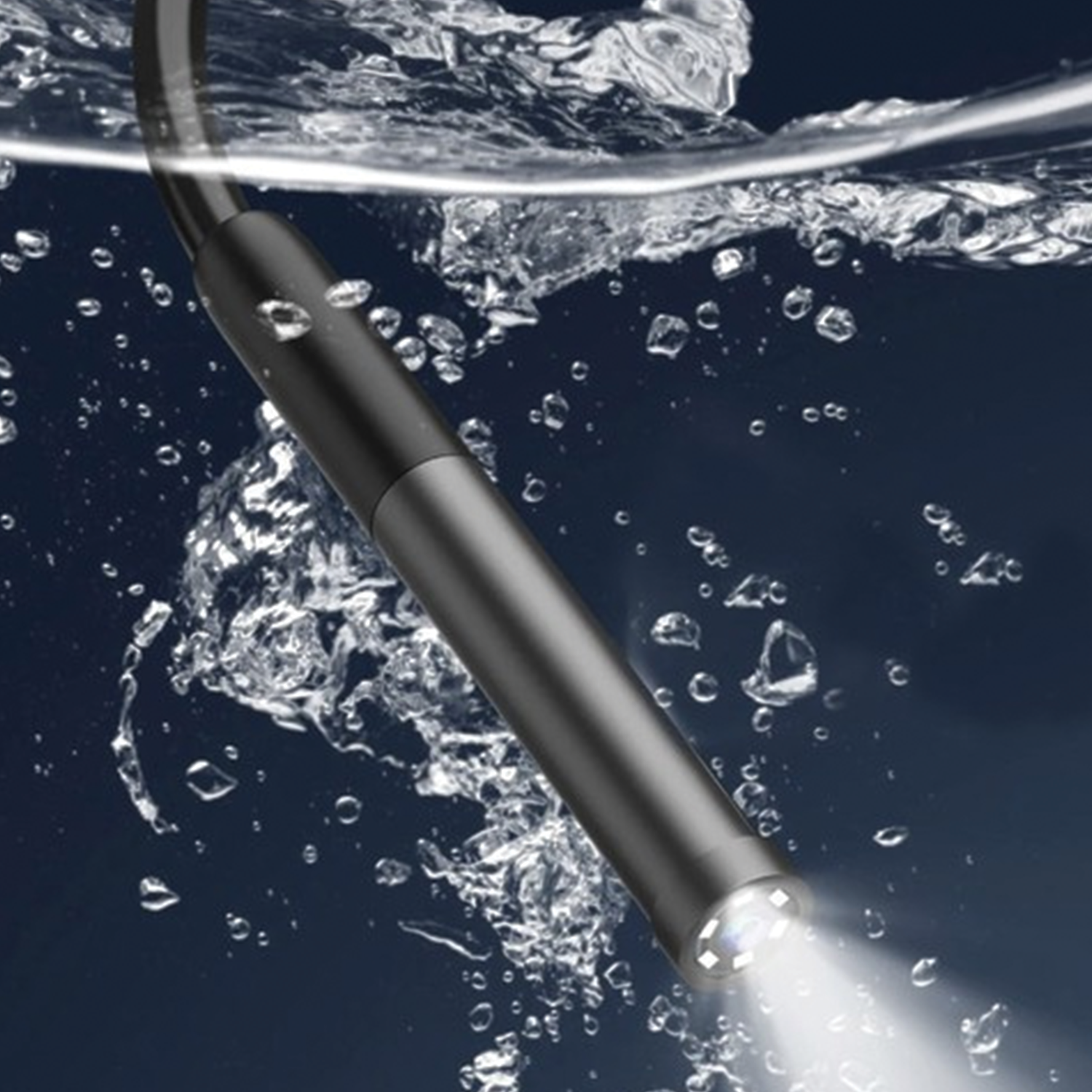 Endoskopická inspekční kamera IP67, 6 LED, 2 m - Obrázek 9