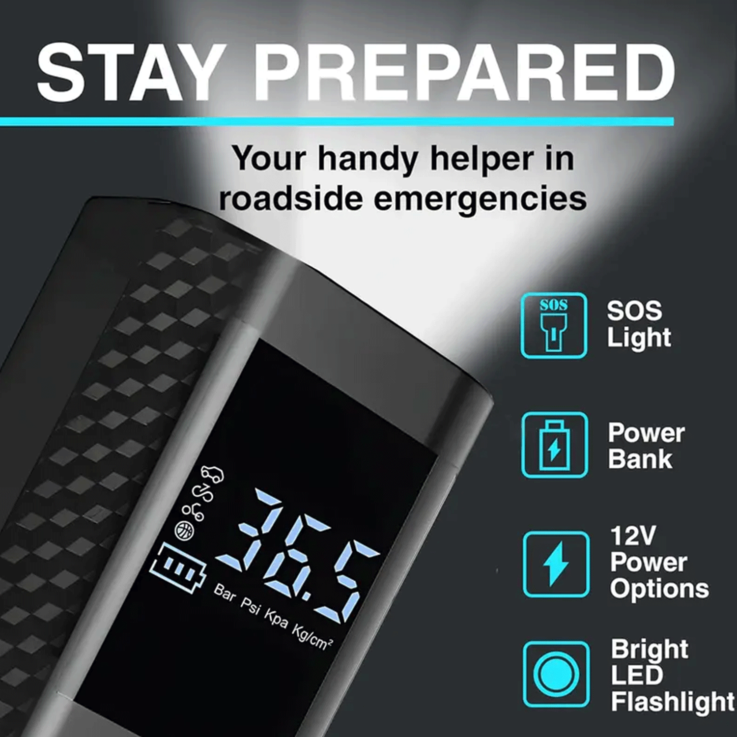 Přenosný kompresor na pneumatiky - Obrázek 5