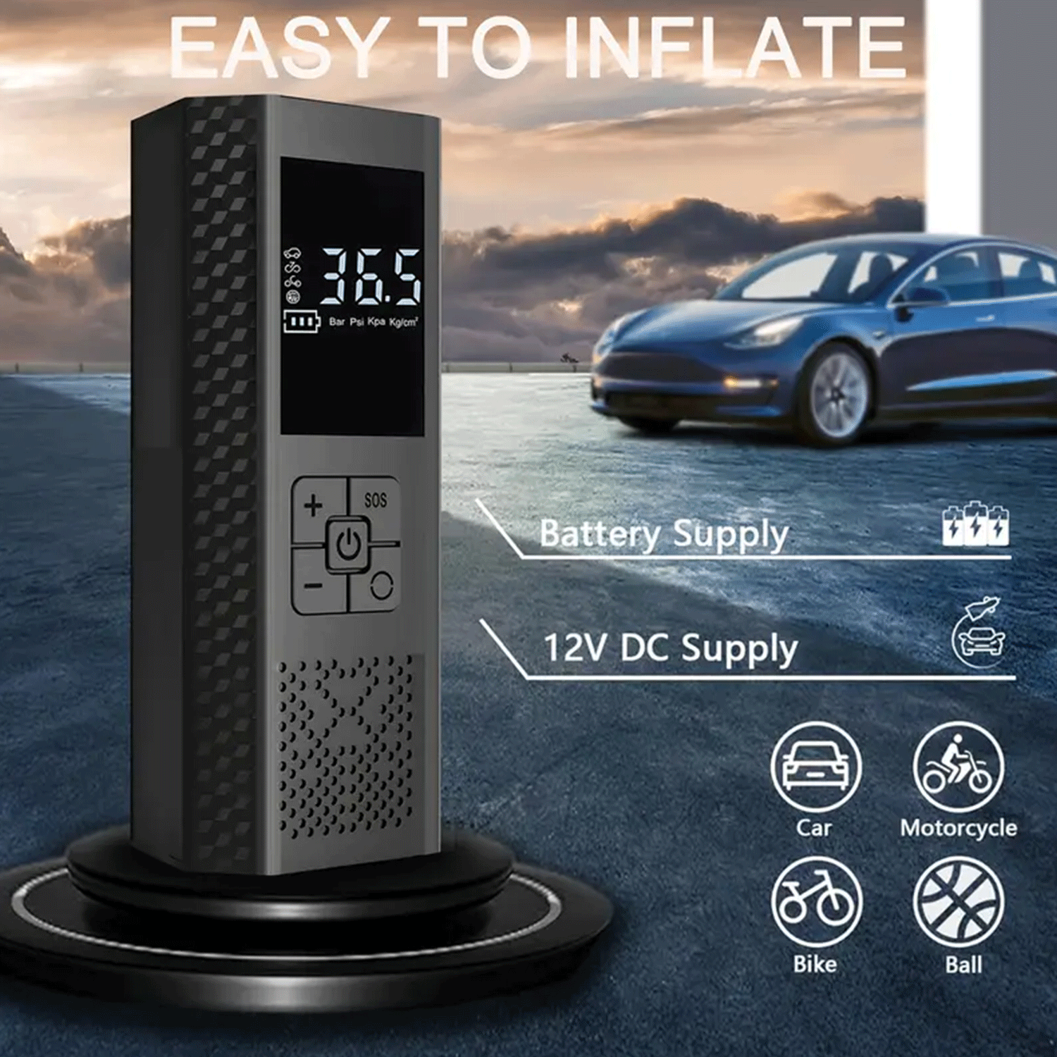 Přenosný kompresor na pneumatiky - Obrázek 6