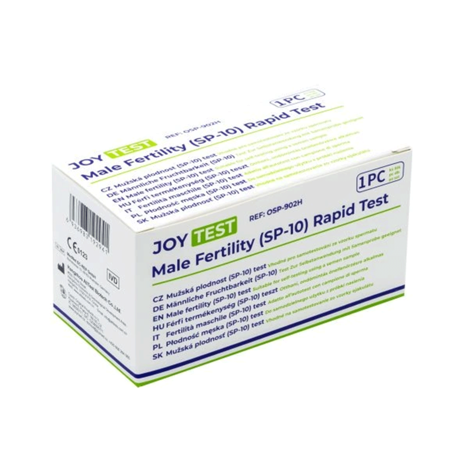 JoyTest - Mužská plodnost (SP-10) test - 1ks