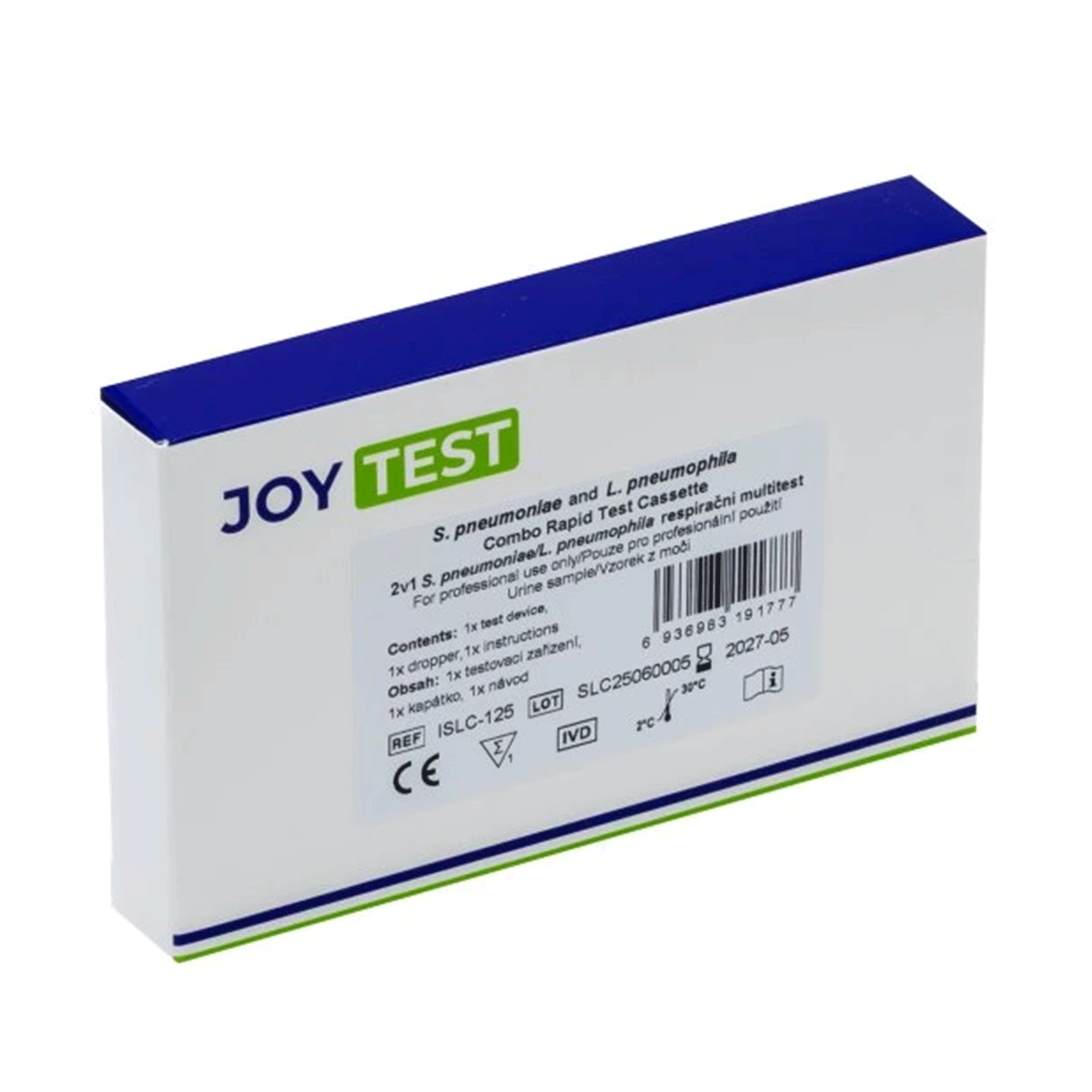 JoyTest - 2v1 S. pneumoniae/L. pneumophila test - 1ks