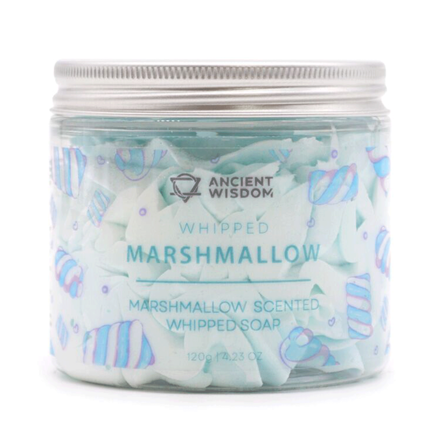 Šlehané mýdlo v dóze - Marshmallow