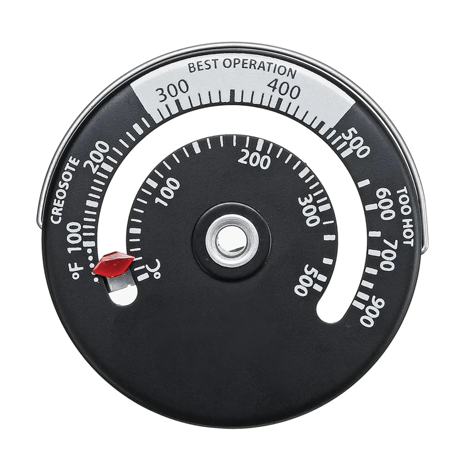 Magnetický krbový teploměr