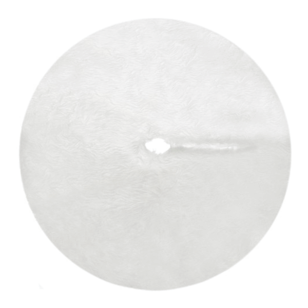 Podložka pod vánoční stromek, bílá, 150 cm